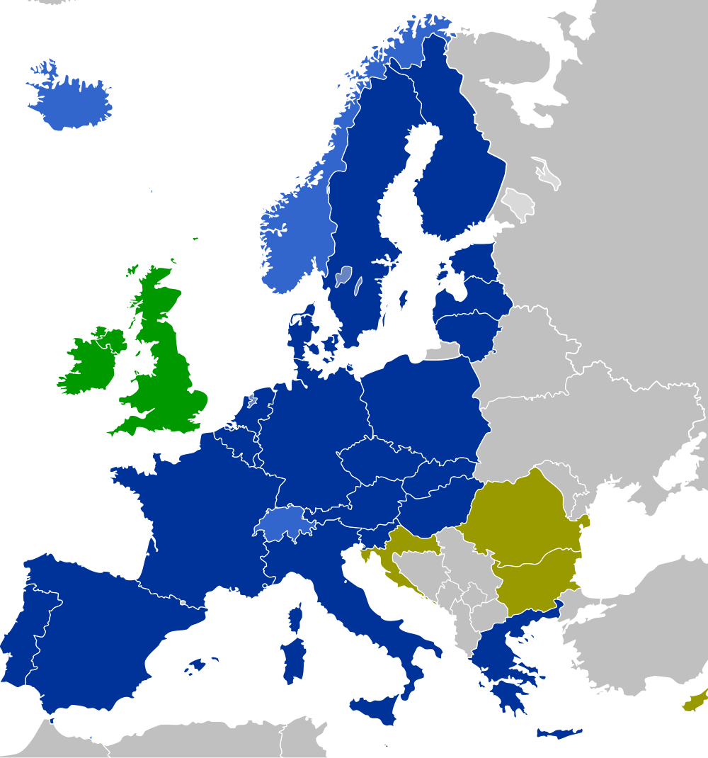 If your country of origin is blue, light blue, or green, you will not need a visa.