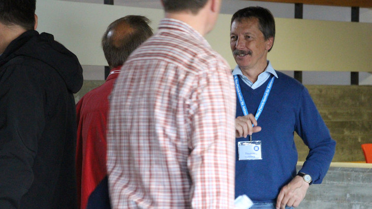 T. Henning at the MPIA Open Day, 2015.