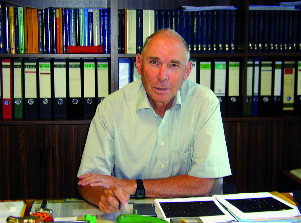 Immo Appenzeller, Auswärtiges Wissenschaftliches Mitglied und Direktor der benachbarten Landessternwarte, leitete 1998/99 kommissarisch das MPIA. © LSW