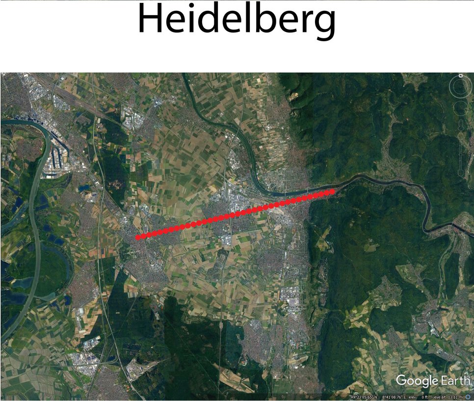 Würde man die SDSS-Platten aneinander legen, würden sie vom Marktplatz in Heidelberg bis zur Mitte von Schwetzingen reichen.