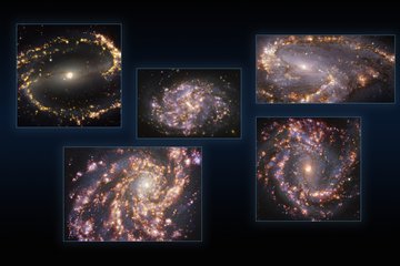 Star formation in nearby galaxies under the magnifying glass