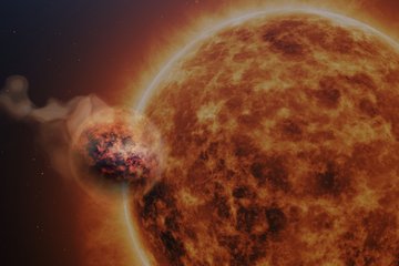 JWST blickt in die Atmosphäre eines luftigen Exoplaneten