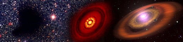 Properties of the Flying Saucer protoplanetary disk