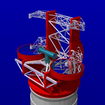LBTI mounted at the LBT LBTI mounted at the LBT