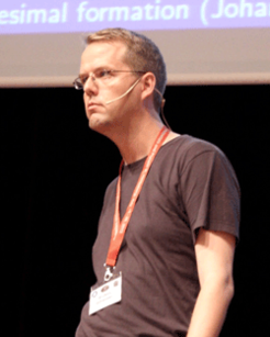 Anders Johansen, Gewinner des Harold C. Urey Preises, hier kürzlich auf der großen Protostars & Planets IV-Konferenz in Heidelberg.