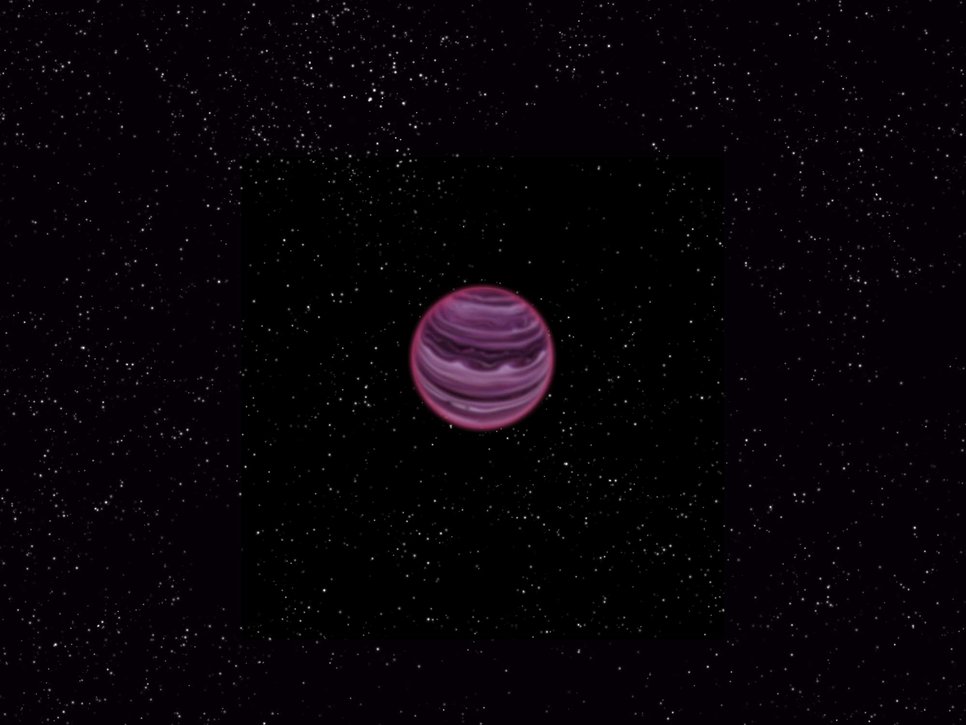 Artist's conception of PSO J318.5-22.