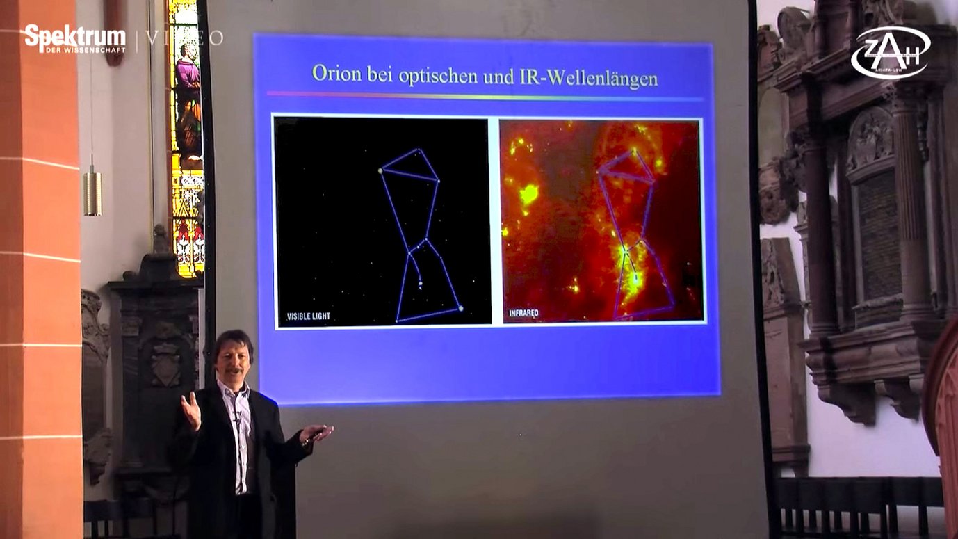 T. Henning giving a public lecture, Heidelberg, 2011.
