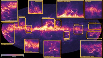 Kommentierte Version der Extinktionskarte aus den Gaia DR2-Daten Kommentierte Version der Extinktionskarte aus den Gaia DR2-Daten