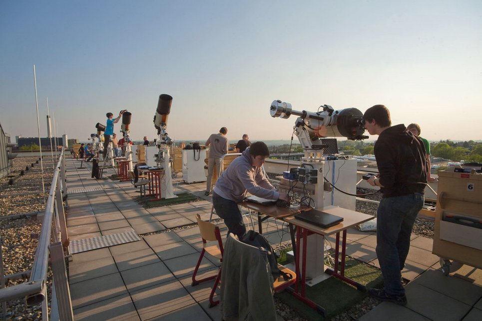 Astronomische Ausbildung für alle an der Schülersternwarte in Wuppertal.