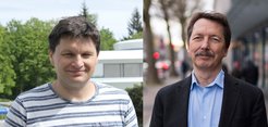 Dimitry Semenov (l.) und Thomas Henning