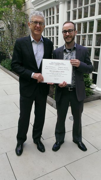 Ralph Pudritz (l.) und Ben Pearce von der McMaster Universität in Hamilton (Kanada) Ralph Pudritz (l.) und Ben Pearce von der McMaster Universität in Hamilton (Kanada)