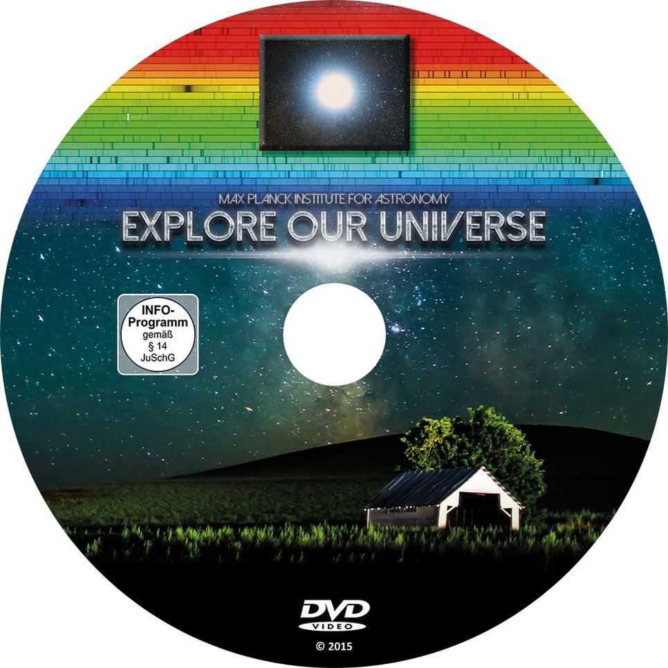 View of the DVD on which the film is distributed. It is also available online.