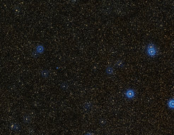 Figure 6: Wide-field view of the sky around the nearby brown dwarf pair Luhman 16AB