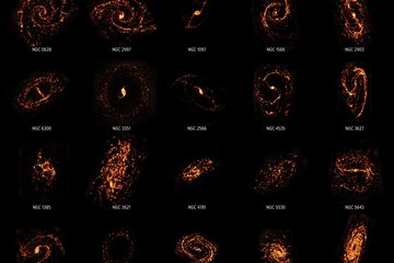 Kartographierung  des nahen Universums enthüllt Vielfalt der sternbildenden Galaxien