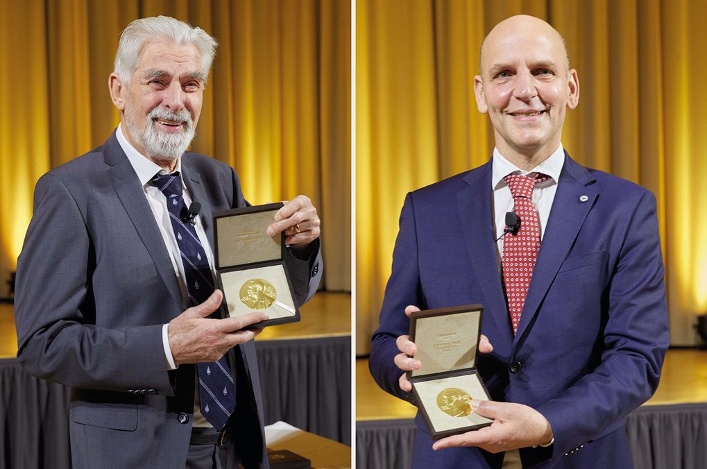 Feierliche Nobelpreis-Zeremonie in Berlin