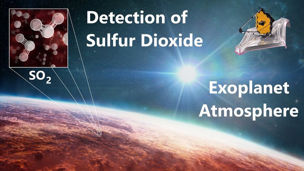Ein internationales Team von Astronomen hat kürzlich den ersten Nachweis von Schwefeldioxid in der Atmosphäre eines Exoplaneten bekannt gegeben. Das Team nutzte das JWST, um den heißen Jupiter WASP-39b viermal zu beobachten und erzielte dabei mehrere wichtige Erkenntnisse.
