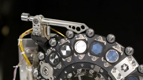 MIRI-Filterrad für das Weltraumteleskop James Webb