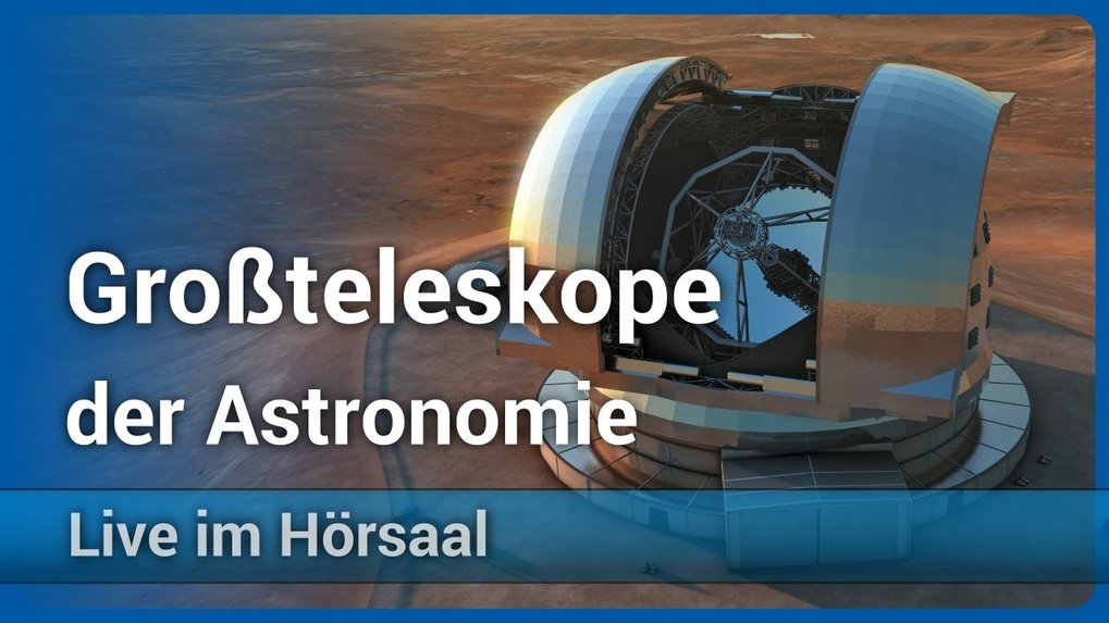 Großteleskope bis zum James Webb Weltraumteleskop