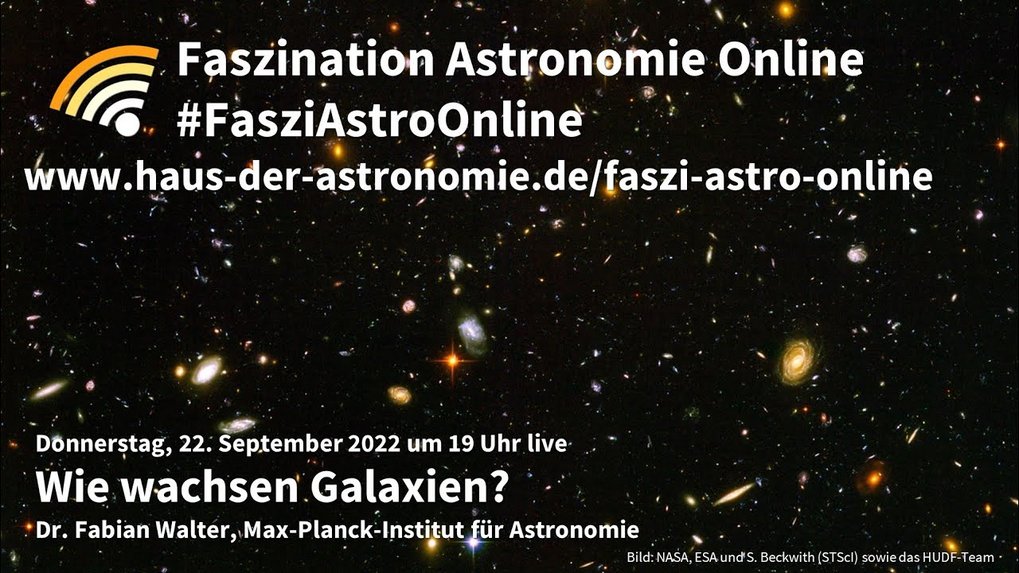 Wie wachsen Galaxien?
