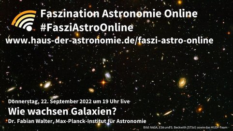 Wie wachsen Galaxien?