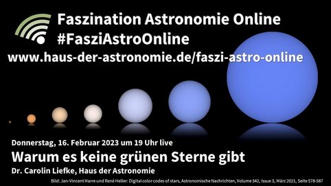 Warum es keine grünen Sterne gibt