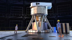 The Extremely Large Telescope MICADO instrument seen modelled here will specialise in the in depth imaging of our Universe. With its incredible sensitivity and spatial resolution researchers aim to use this large instrument to resolve faint objects including stars within other galaxies.