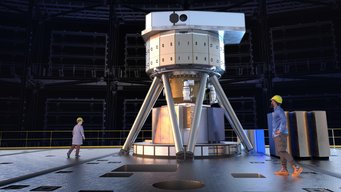 Das MICADO-Instrument des ELT, das hier im Modell zu sehen ist, wird sich auf tiefe Bilder unseres Universums spezialisieren. Mit seiner unglaublichen Empfindlichkeit und räumlichen Auflösung wollen die Forscher dieses große Instrument nutzen, um schwache Objekte aufzulösen, darunter auch Sterne in anderen Galaxien. Das MICADO-Instrument des ELT, das hier im Modell zu sehen ist, wird sich auf tiefe Bilder unseres Universums spezialisieren. Mit seiner unglaublichen Empfindlichkeit und räumlichen Auflösung wollen die Forscher dieses große Instrument nutzen, um schwache Objekte aufzulösen, darunter auch Sterne in anderen Galaxien.