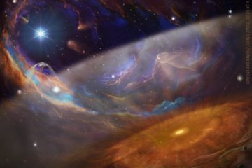 Beobachtungen zeigen: Wasser und erdähnliche Planeten auch in unwirtlichen kosmischen Regionen