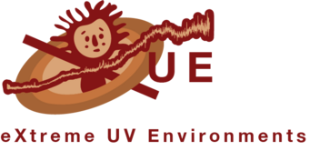 Das Logo der XUE-Kooperation (kurz für "eXtreme UV environments") zeigt Xué, den Sonnengott der Muisca-Kultur. Die Muisca sind ein indigenes Volk, das im Zentrum von Ramírez-Tannus' Heimatland Kolumbien lebt. Das Logo basiert auf Felszeichnungen, die in der Nähe von Bogotá gefunden wurden. Das Logo der XUE-Kooperation (kurz für "eXtreme UV environments") zeigt Xué, den Sonnengott der Muisca-Kultur. Die Muisca sind ein indigenes Volk, das im Zentrum von Ramírez-Tannus' Heimatland Kolumbien lebt. Das Logo basiert auf Felszeichnungen, die in der Nähe von Bogotá gefunden wurden.