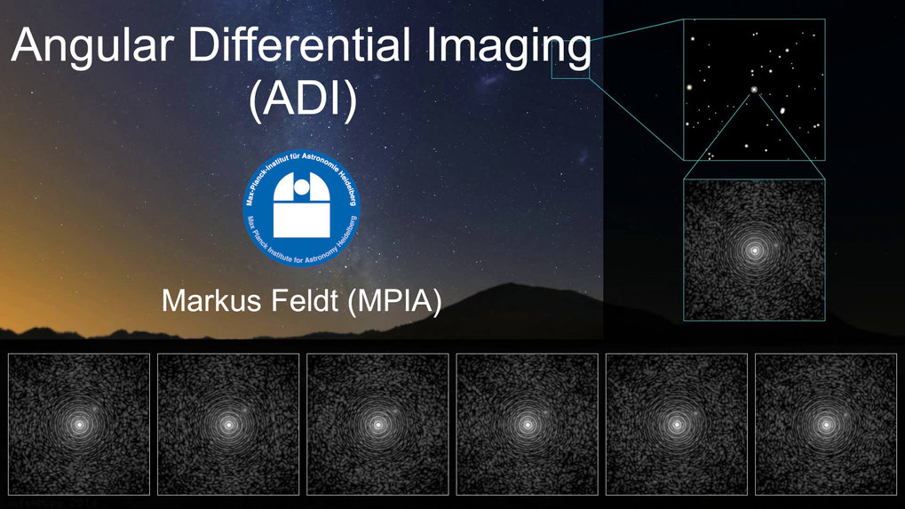 Angular Differential Imaging (ADI)