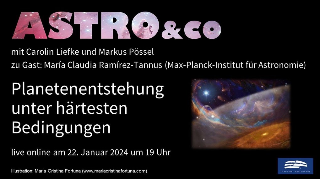 Planetenentstehung unter härtesten Bedingungen