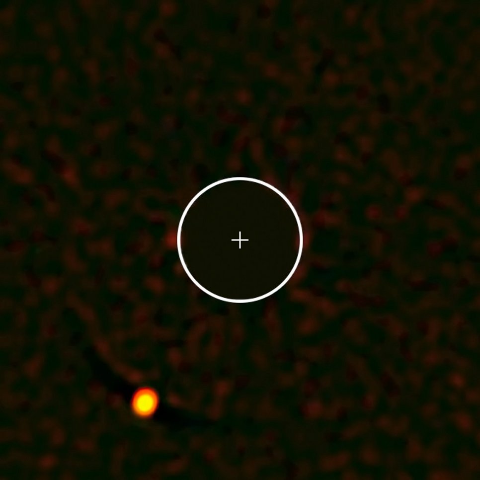 Credit: Chauvin et al./SPHERE-SHINE/ESO