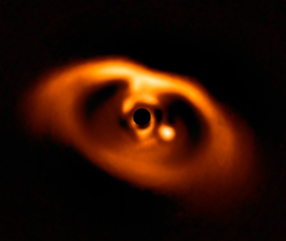 Credit: Keppler et al./SPHERE-SHINE/ESO