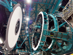 Large mechanical structure of a telescope