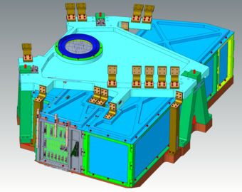 CAD model of the wave-front sensor for the ELT Instrument METIS. CAD model of the wave-front sensor for the ELT Instrument METIS.