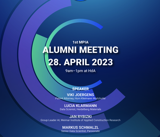 1st MPIA Alumni Meeting